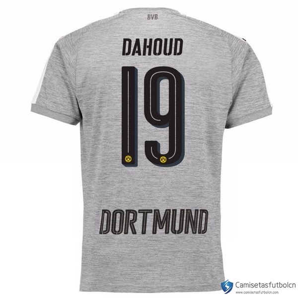 Camiseta Borussia Dortmund Tercera equipo Dahoud 2017-18